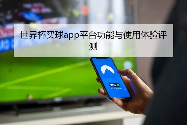 世界杯买球app平台功能与使用体验评测