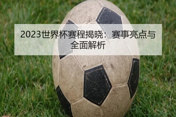 2023世界杯赛程揭晓：赛事亮点与全面解析